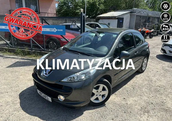 peugeot 207 Peugeot 207 cena 10500 przebieg: 200000, rok produkcji 2009 z Biecz